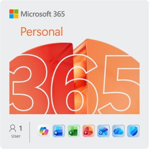 Microsoft 365 Personal | 12-Month Subscription, 1 person